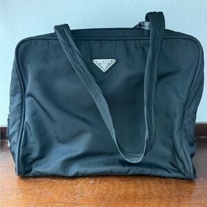 Authenic Prada Black Nylon Bag